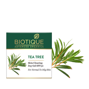 BIOTIQUE Tea Tree Day Gel SPF 30 for Acne | 50gm