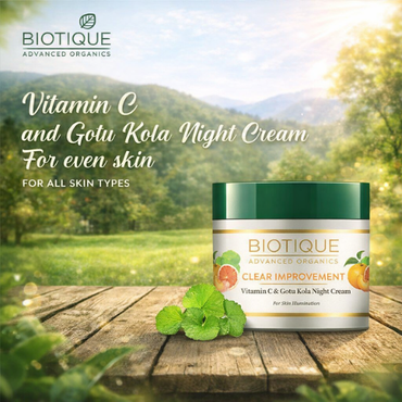 Biotique Vitamin C & Gotu Kola Night Cream 50g