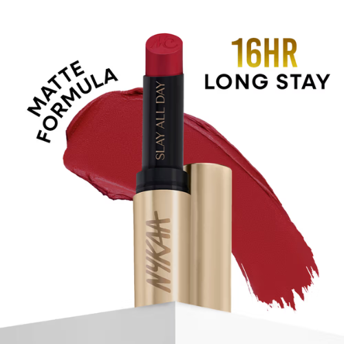Nykaa Matte to Last No Transfer Long Lasting Lipstick - Regal Ruby Rose(3.5g)