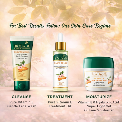 Biotique Glow Tonic Vitamin E Treatment Oil 30ml