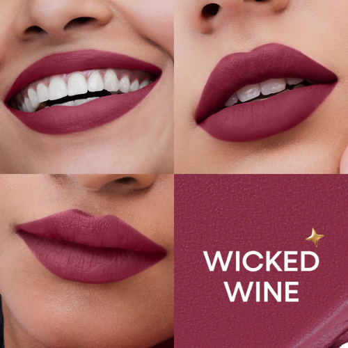 Nykaa Matte to Last No Transfer Long Lasting Lipstick - Wicked Wine (3.5g)