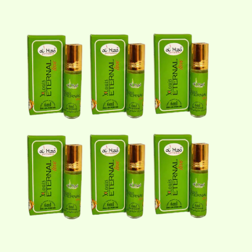 Xlouis Eternal Love Attar - 6ml Roll-On | Romantic Long-Lasting Perfume Oil (Pack of 6)