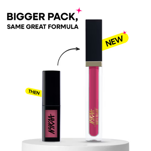 Nykaa Matte To Last ! Transferproof Liquid Lipstick - Mastani-11 (5ml)
