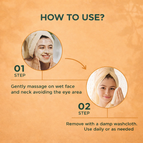 Biotique Ubtan & Collagen Face Scrub 100g