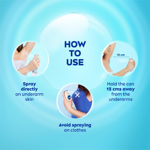 NIVEA Fresh Comfort Deodorant Spray – 48H Fresh Protection