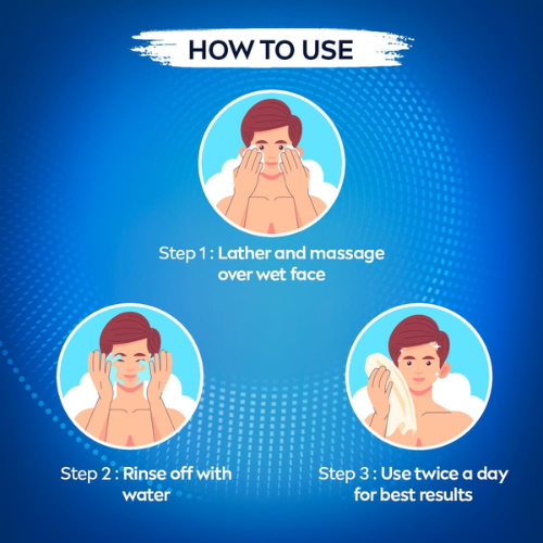 NIVEA Men Oil Control Facewash for Oily Skin | Deep Clean