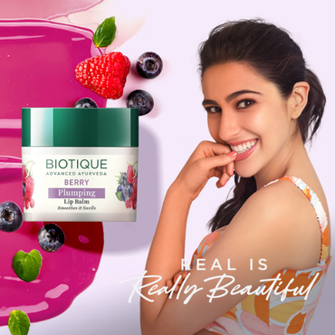 Biotique Berry Plumping Lip Balm 12g | Moisturizing Care
