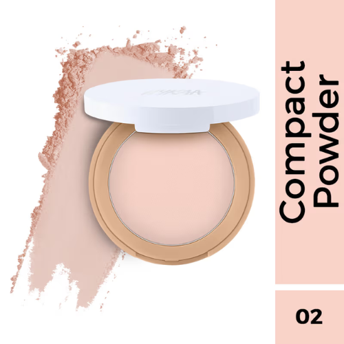 Nykaa All Day Matte 12Hr Oil Control Face Compact Powder With SPF 15 PA ++