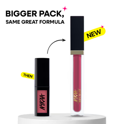 Nykaa Matte To Last ! Transferproof Liquid Lipstick - Gul-17 (6.2ml)