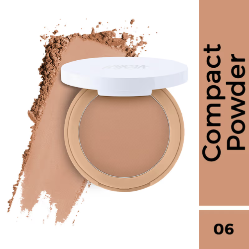 Nykaa All Day Matte 12Hr Oil Control Face Compact Powder With SPF 15 PA ++