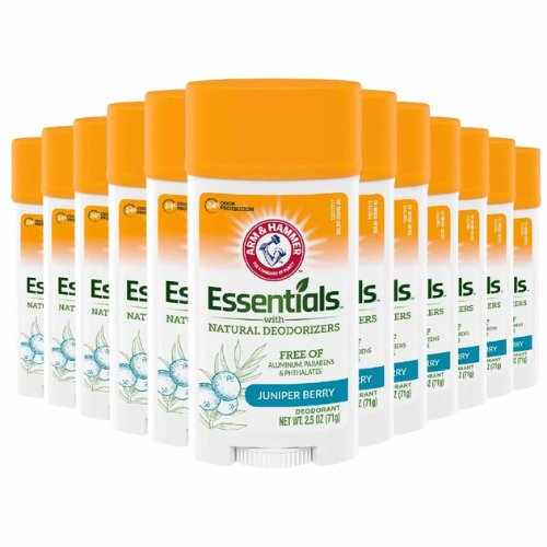Arm & Hammer Essentials Natural Deodorant, Unscented 2.5oz