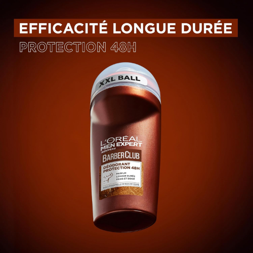 L'Oreal Men Expert Barber Club 48-hour Deodorant Roll-On ( 50ml / 1.7 fl oz )
