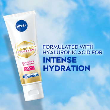 NIVEA Luminous Oil Control Day Cream SPF 50 40ml | Glow