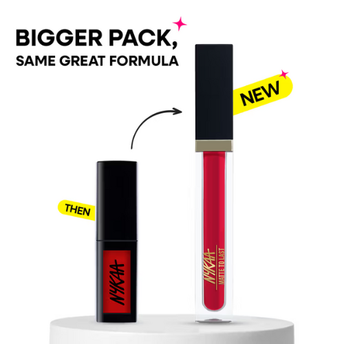 Nykaa Matte To Last ! Transferproof Liquid Lipstick - MumTaj 13 (6.2ml)