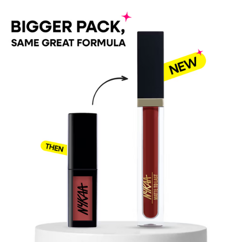 Nykaa Matte To Last ! Transferproof Liquid Lipstick - Kashi 19 (5ml)