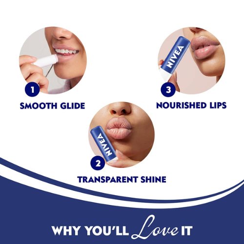 NIVEA Original Lip Balm | Soft & Hydrated Lips