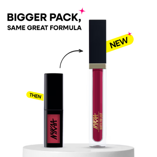 Nykaa Matte To Last ! Transferproof Liquid Lipstick - Rukmini - 22 (5ml)