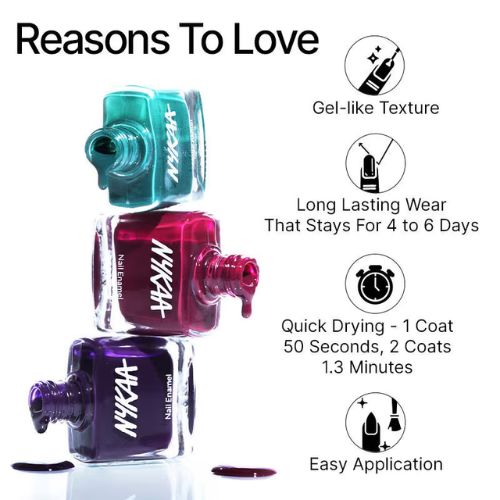 Nykaa Creme Nail Enamel (9ml)