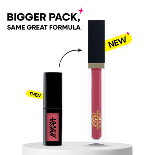 Nykaa Matte To Last ! Transferproof Liquid Lipstick - Jaanvi - 23 (6.2ml)