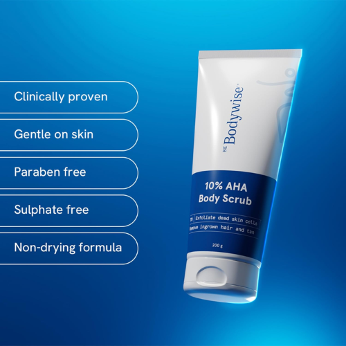 Be Bodywise 10% AHA Body Scrub for Smooth Skin
