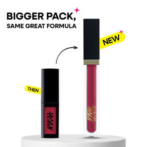 Nykaa Matte To Last ! Transferproof Liquid Lipstick - Maithili -25 (5ml)