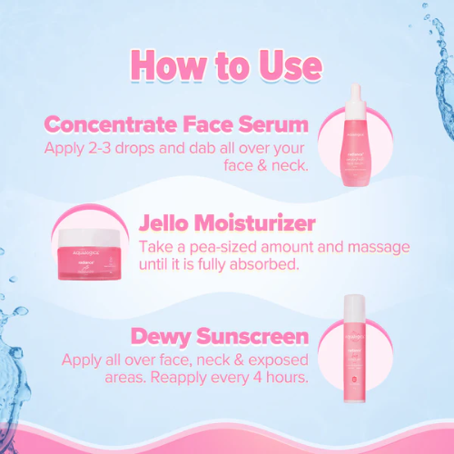 Aqualogica Radiance+ Daily Trio