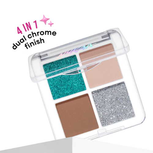 Nykaa Cosmetics Eyes On Me! 4 in 1 Quad Eyeshadow Palette - 5g