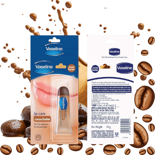Vaseline Lip Care Cocoa Butter 10g – Moisturizing Lip Balm