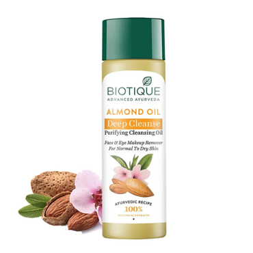 BIOTIQUE Almond Oil Deep Cleanse Cleansing Oil 120ml
