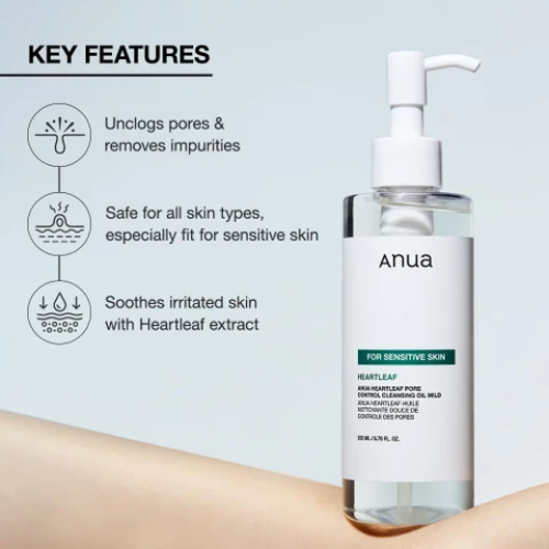 Anua Heartleaf Pore Control Cleansing Oil (200 ml)