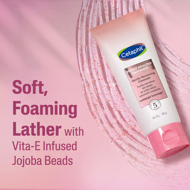 Cetaphil Bright Healthy Radiance Creamy Cleanser – Gentle Brightening Face Wash for Sensitive Skin