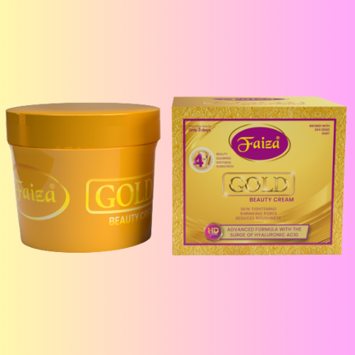 Faiza Gold Beauty Cream – Skin Whitening & Dark Spot Removal Formula