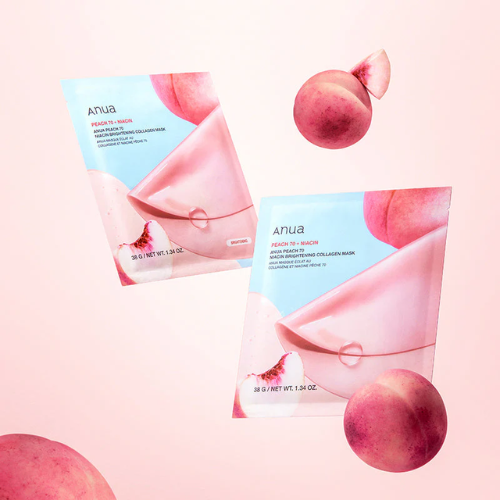 Anua Peach 70+ Niacin Brightening Collagen Mask (25 ml) (1 sheet)