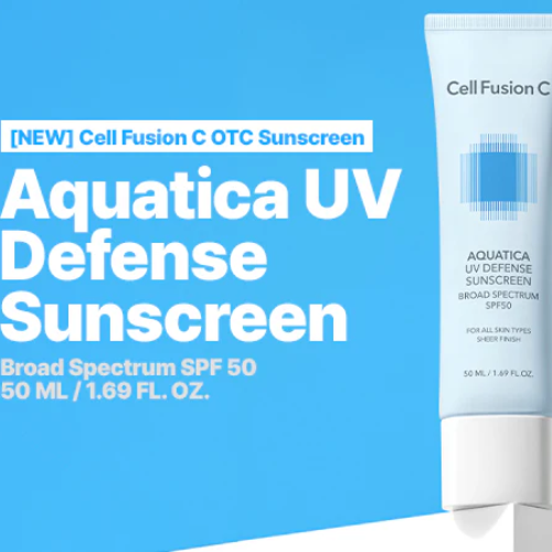 Cell Fusion C Aquatica Sunscreen 100 SPF50+/PA++++ (45ml) | Hydrating Daily UV Protection