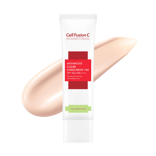 Cell Fusion C SPF50+ PA++++ Advanced Clear Sunscreen 100 with Titanium Dioxide - 50 ml