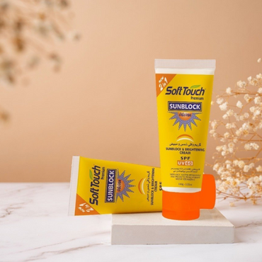 Soft Touch Premium Sunblock Anti-Aging Cream SPF UV 60 – Broad Spectrum Protection & Skin Firming Formula