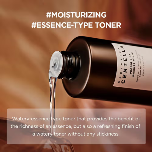 Madagascar Centella Probio-Cica Essence Toner (210ml) | Hydrating & Calming Face Toner