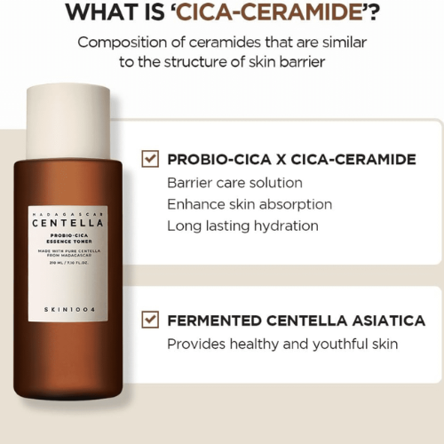 Madagascar Centella Probio-Cica Essence Toner (210ml) | Hydrating & Calming Face Toner