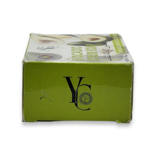 YC Avocado Scrub Soap – Deep Cleansing & Moisturizing Exfoliating Bar (100g)