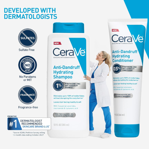 Anti-Dandruff Hydrating Conditioner – Nourishing Care for Flake-Free, Moisturized Hair