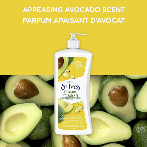 St. Ives Hydrating Vitamin E & Avocado Body Lotion (1000 ml)