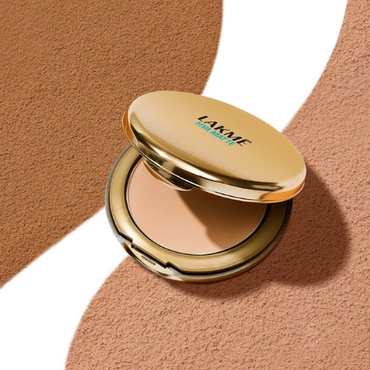 Lakmē 9to5 Hya Matte Pressed Powder - Hydrating Matte Pressed Powder for All-Day Wear