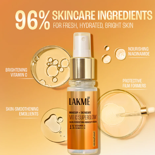 Lakmē VitC Superglow Skin Perfecting Makeup Fixer