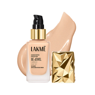 Lakmē Be-Jewel Luminous Skin Tint Cool Ivory - Light Coverage Foundation with SPF