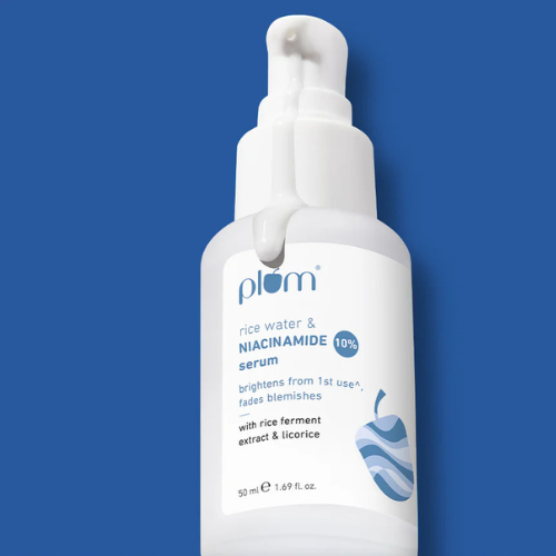 Plum 10% Niacinamide & Rice Water Brightening Face Serum