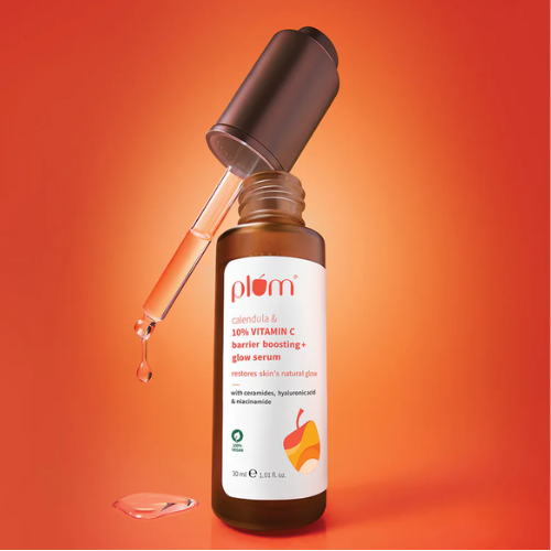 Plum 10% Vitamin C Barrier Boosting + Glow Serum with Calendula