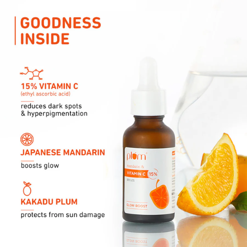 Plum 15% Vitamin C Glow Serum with Mandarin 30ml
