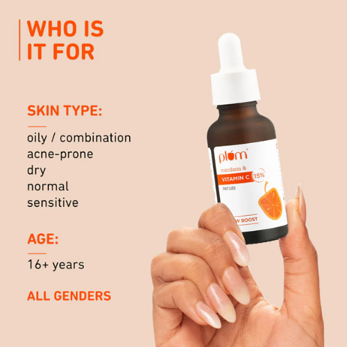 Plum 15% Vitamin C Glow Serum with Mandarin 30ml