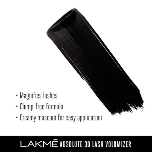 Lakmē Absolute 3D Lash Volumizer - Dramatic Volume Mascara