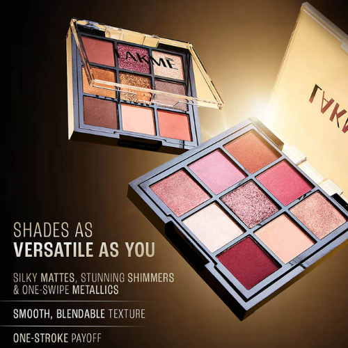 Lakmē Ultimate Glam Eyeshadow Sunkissed - Warm Golden Eyeshadow